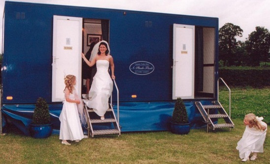 Award Winning Luxury Mobile Toilet hire from A Plush Flush of Herefordshire